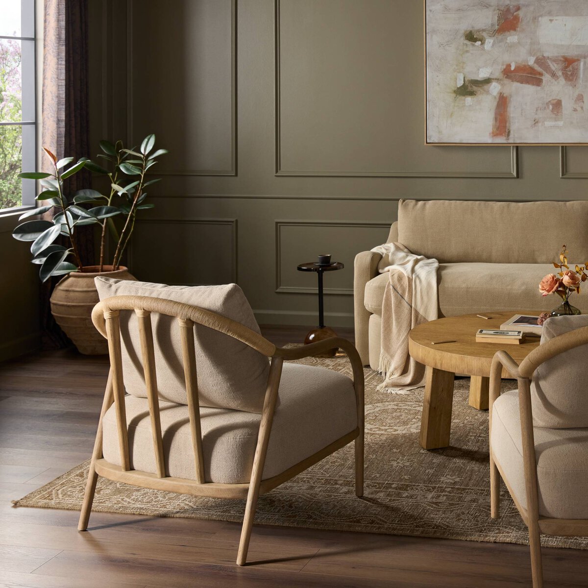 Remi Chair Antwerp Taupe Four Hands