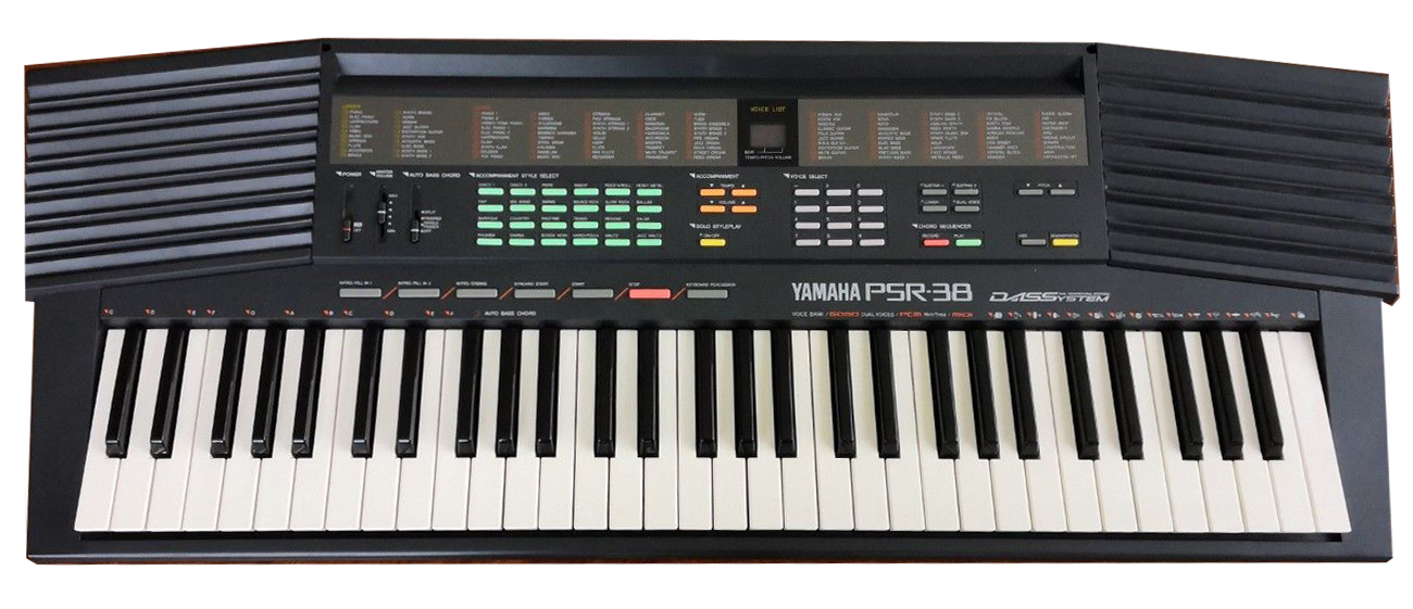 YAMAHA PSR-37 / PSR-38 [电子键盘型号与示范曲数据库]