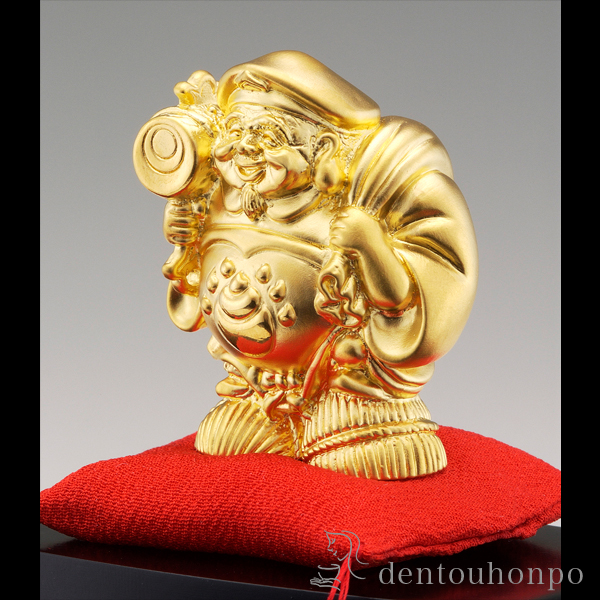 送料無料】 純金 大黒様 15g / 光則（金工芸） 恵比寿 大黒 宝船 置物