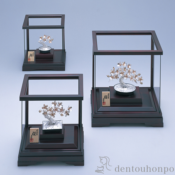 送料無料】 銀製 桜 ミニ・14g / 光則（銀工芸） 高級 コレクション