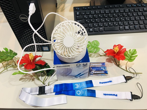 パナソニック パーソナルファン【オリパラデザイン】｜トピックス