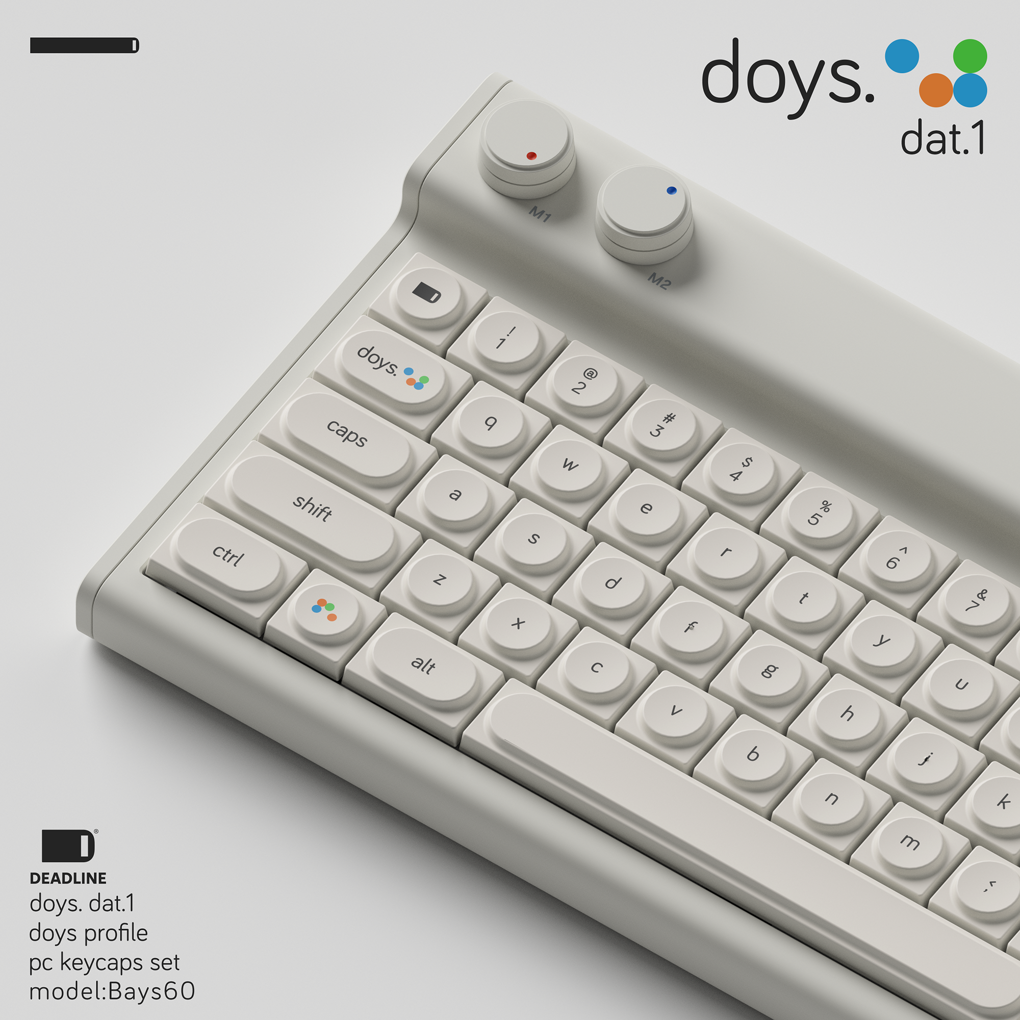 IN Stock】DEADLINE doys.dat.1 -Doys PC KEYCAPS – DEADLINE Studio™