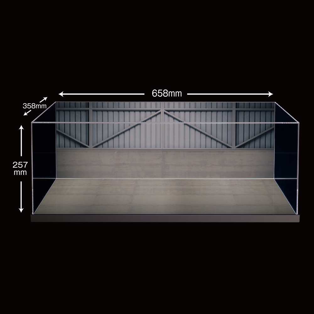 トレノAE86専用ディスプレイケース（背景・ベースシート付