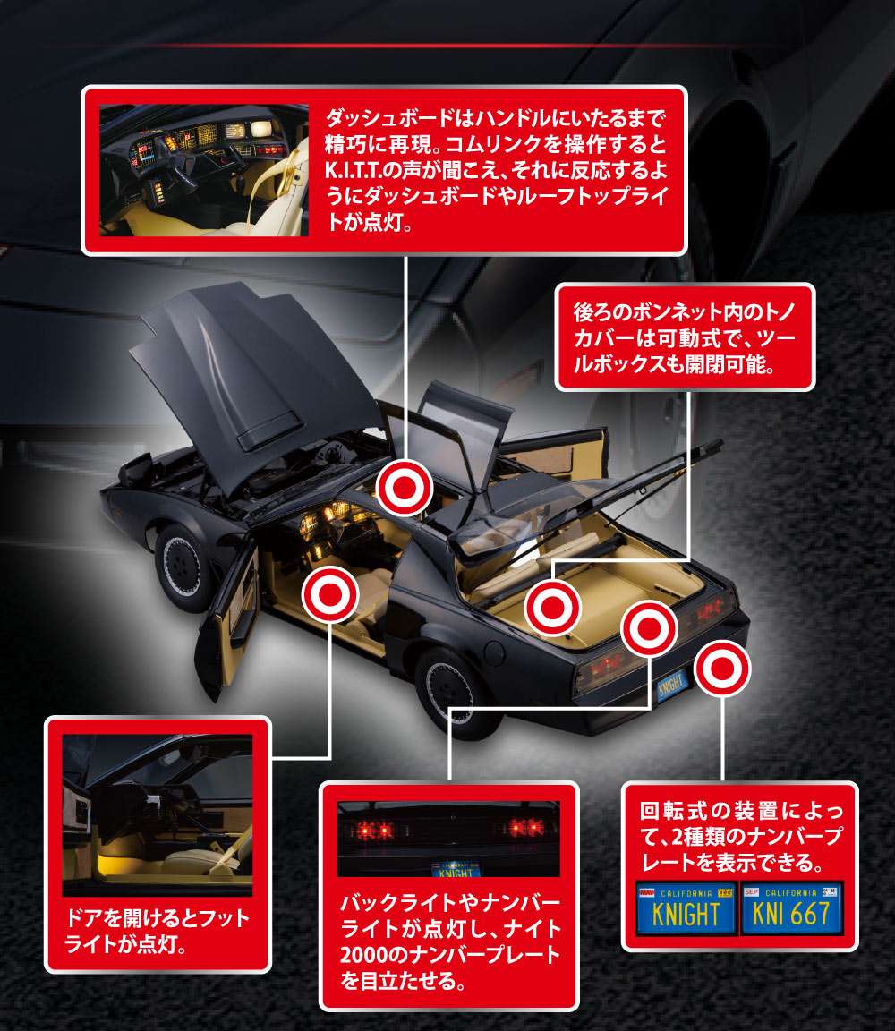 ナイトライダー【全110号】キット | デアゴスティーニ公式