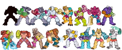 ストレッチーズ パワーミュータント | デアゴスティーニ公式