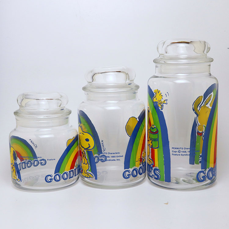 スヌーピー＆ウッドストック ストレージジャーBOXセット(ot2766