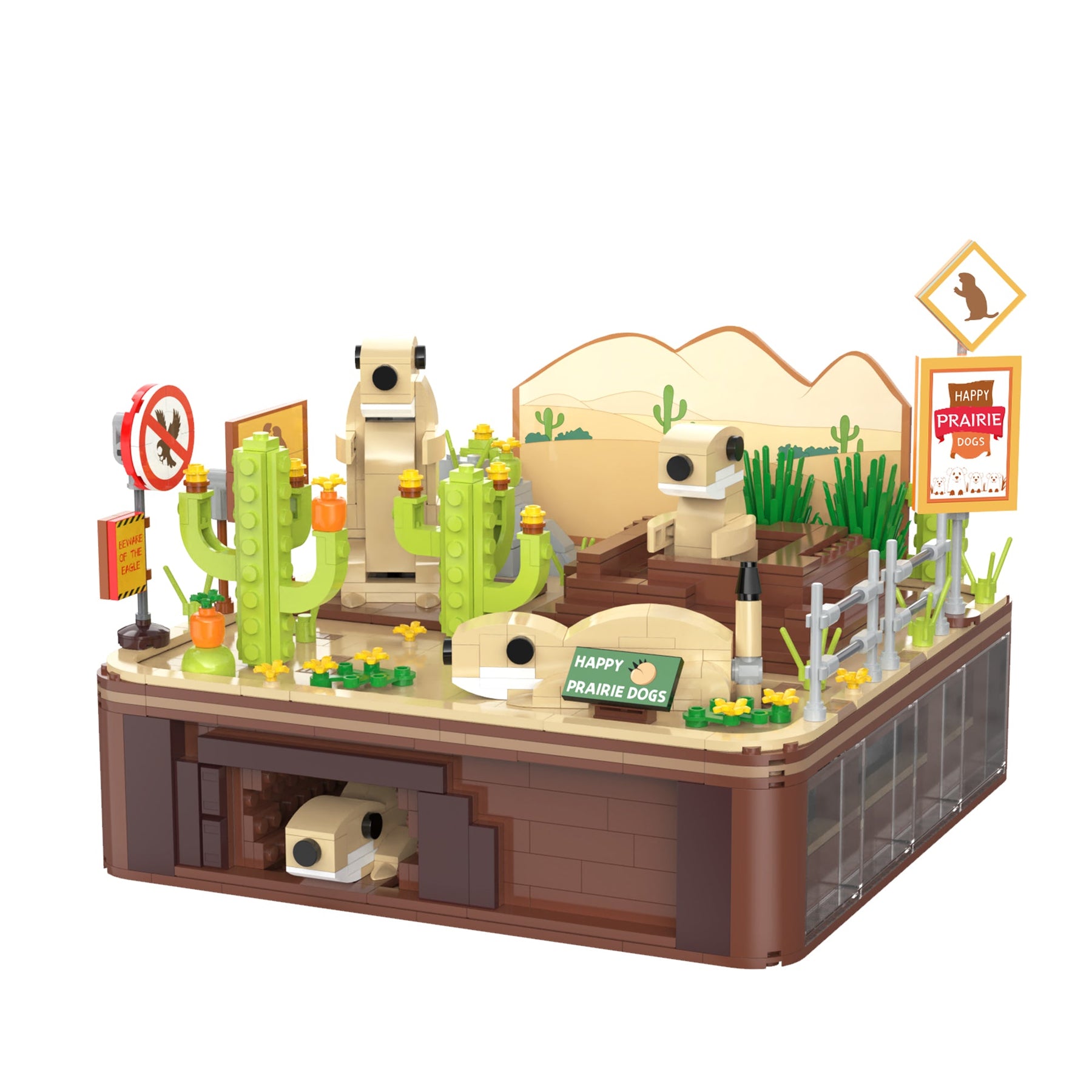 CaDA Master Steam Series Prairie Dogs Kinetic C71008W – Doublee_CaDA