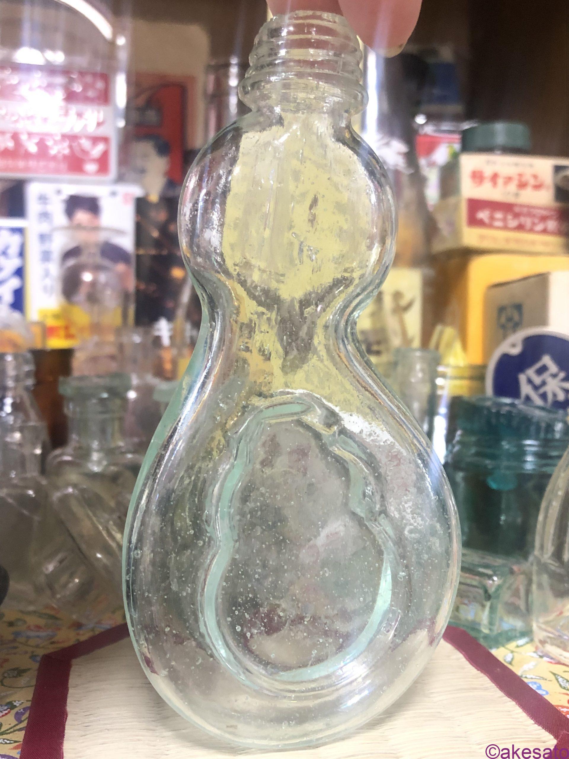 ボトルディギング】ひょうたんの形の金平糖瓶！貴重！ | レトロなお宝