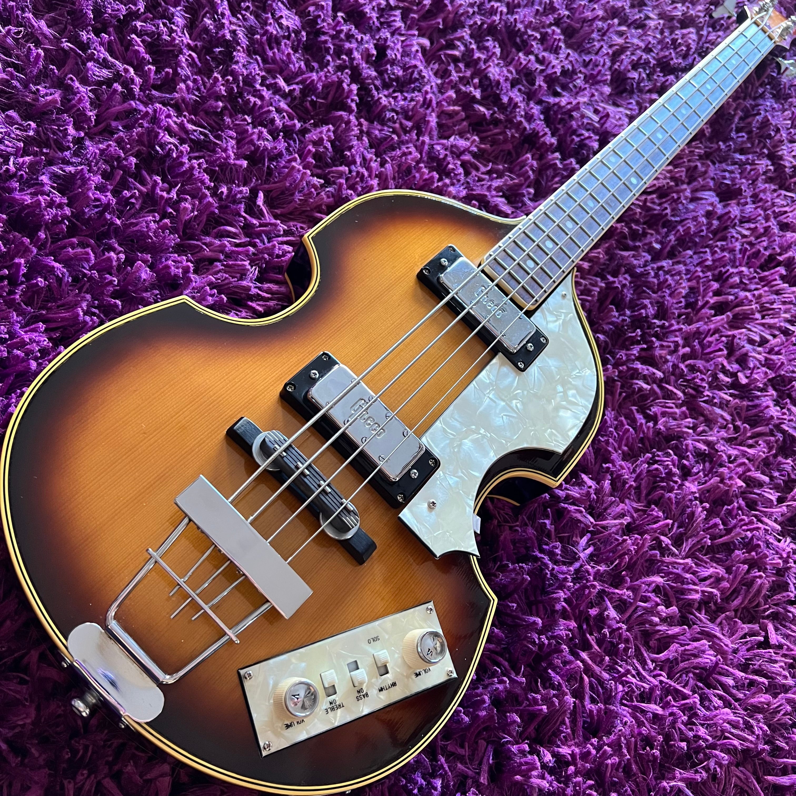 Early 1970s Greco VB-450 Violin Bass Hollowbody Beatle Bass (MIJ
