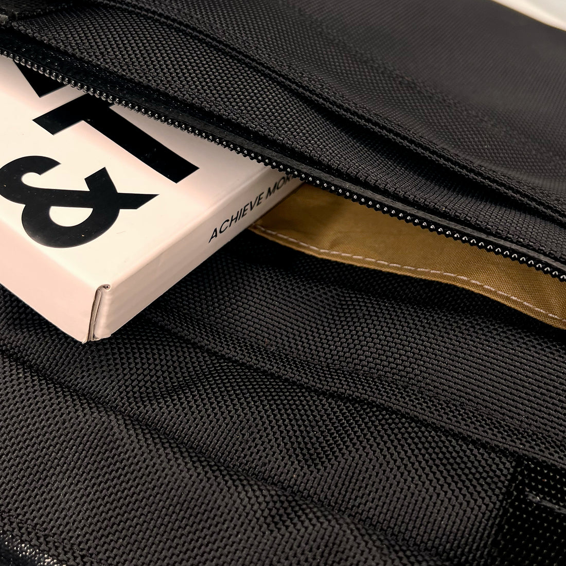 Defender Briefcase | Black Ballistic Nylon – DEFY