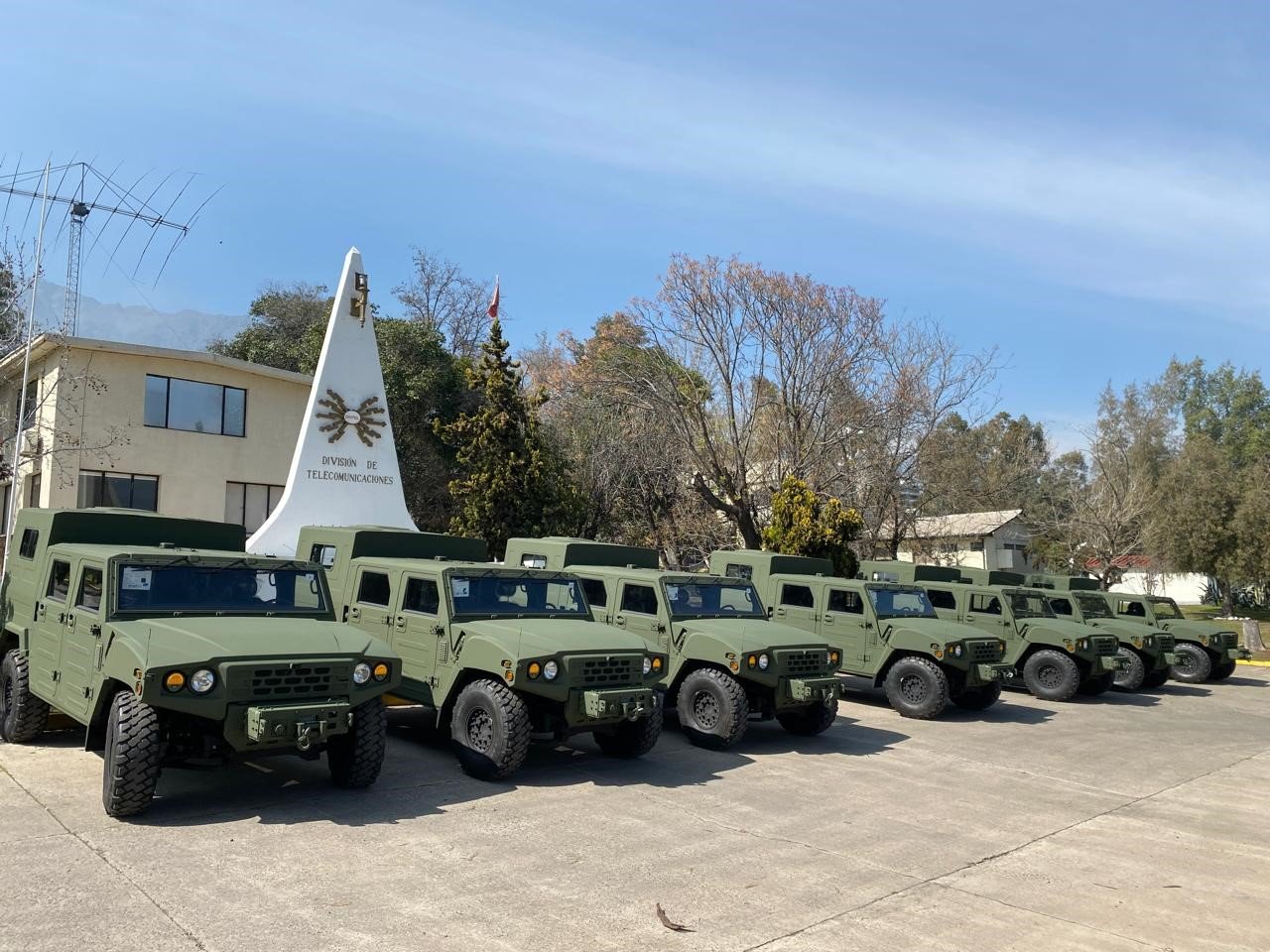 Chilean army receives Korean-built KLTV vehicles