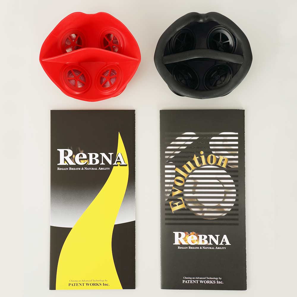 ReBNA Evolution 鼻呼吸トレーニングマスク- 基本セット- 4タイプ | Defier