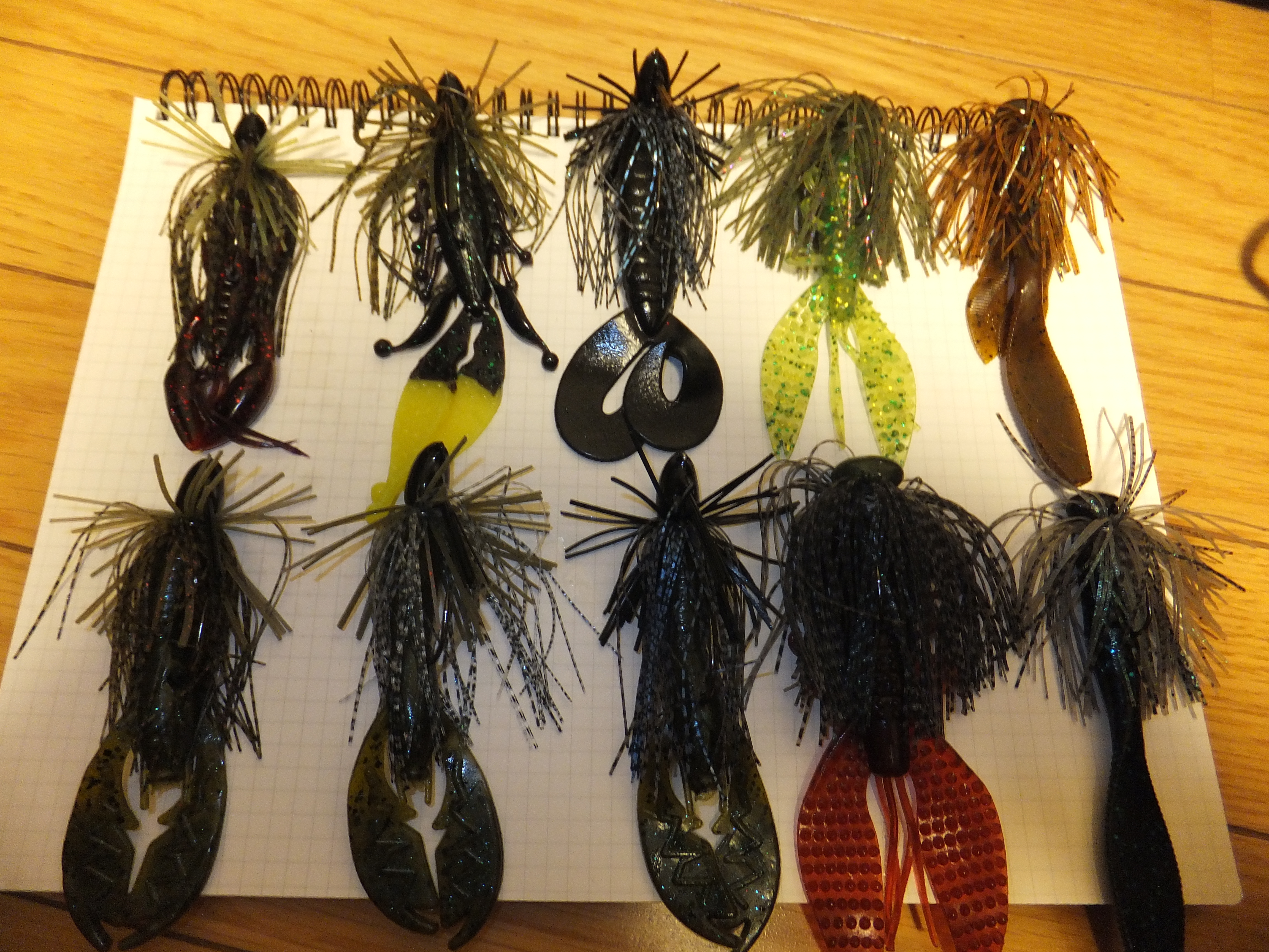 超個人的釣れるラバージグ&釣れるトレーラー: でっかいのが釣りたいん