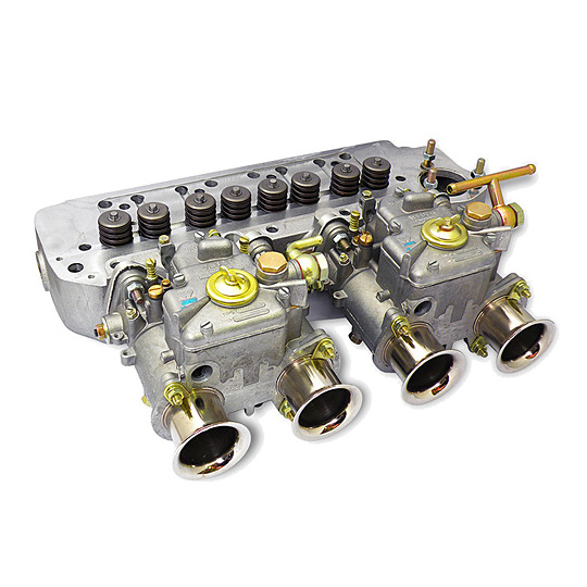 超軽量アロイ7ポートヘッド・7ポート用WEBER KIT 40Ф2基セット