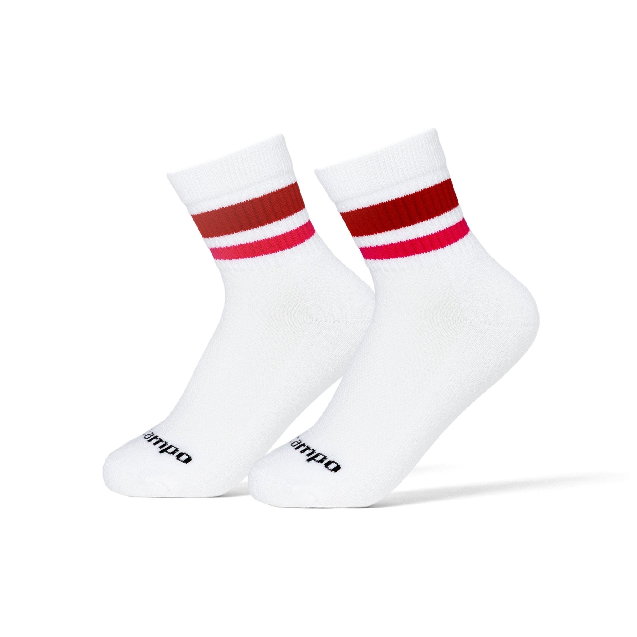 Reds - del campo golf socks | made in the USA