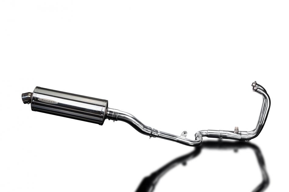 Kawasaki Ninja 300 2013-2017 Complete Exhaust 2-1 13.5″ X-Oval