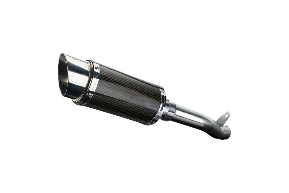 SUZUKI GSXR1000 2003-2004 K3-K4 200mm ROUND CARBON SILENCER