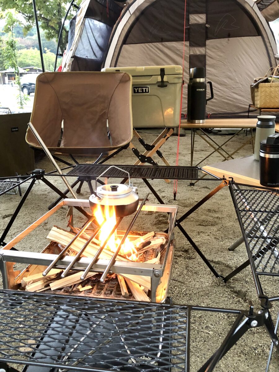 囲炉裏テーブル ネイチャートーンズ オクタゴンファイアテーブル