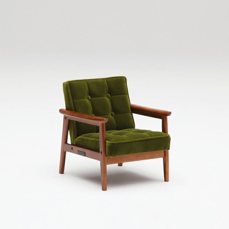 カリモク60 Kチェアミニ モケットグリーン［W36120QW］ - カリモク60