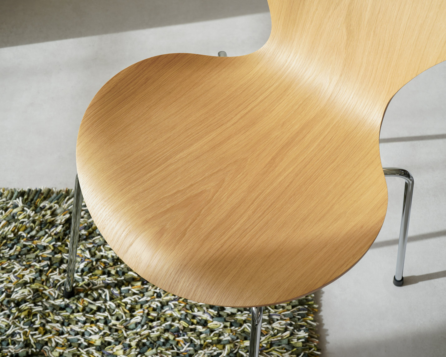 フリッツ・ハンセン（FRITZ HANSEN）SERIES 7（セブンチェア） クリア