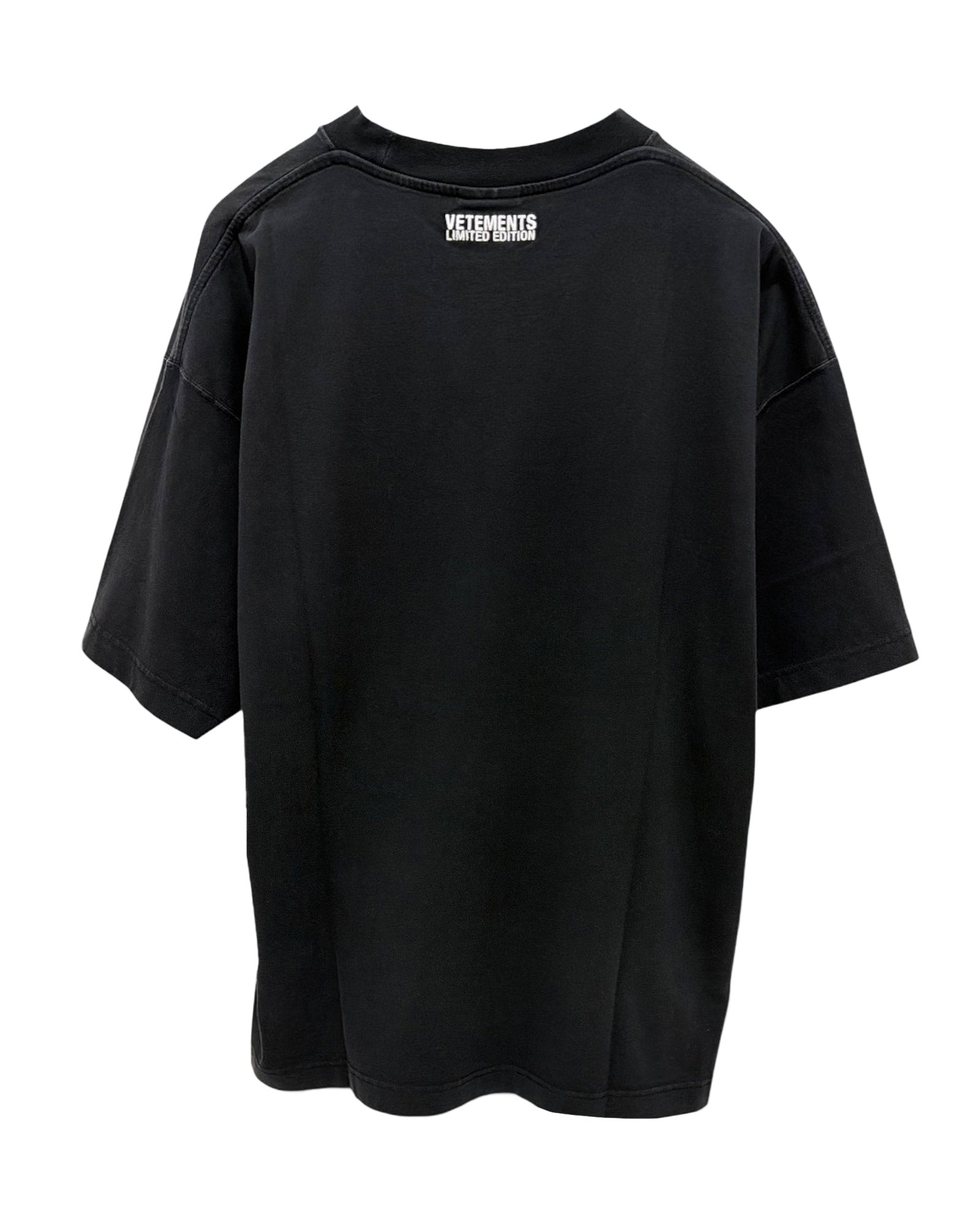 VETEMENTS (ヴェトモン) SS26 Tシャツ ICONIC LOGO T-SHIRT / BLACK