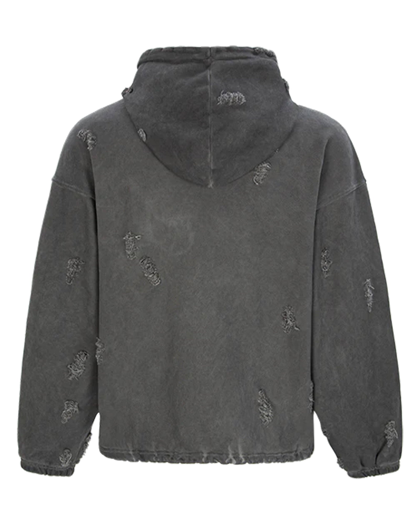 THUG CLUB(サグクラブ)「 ROCK HOODIE / GREY 」 | Detail Application