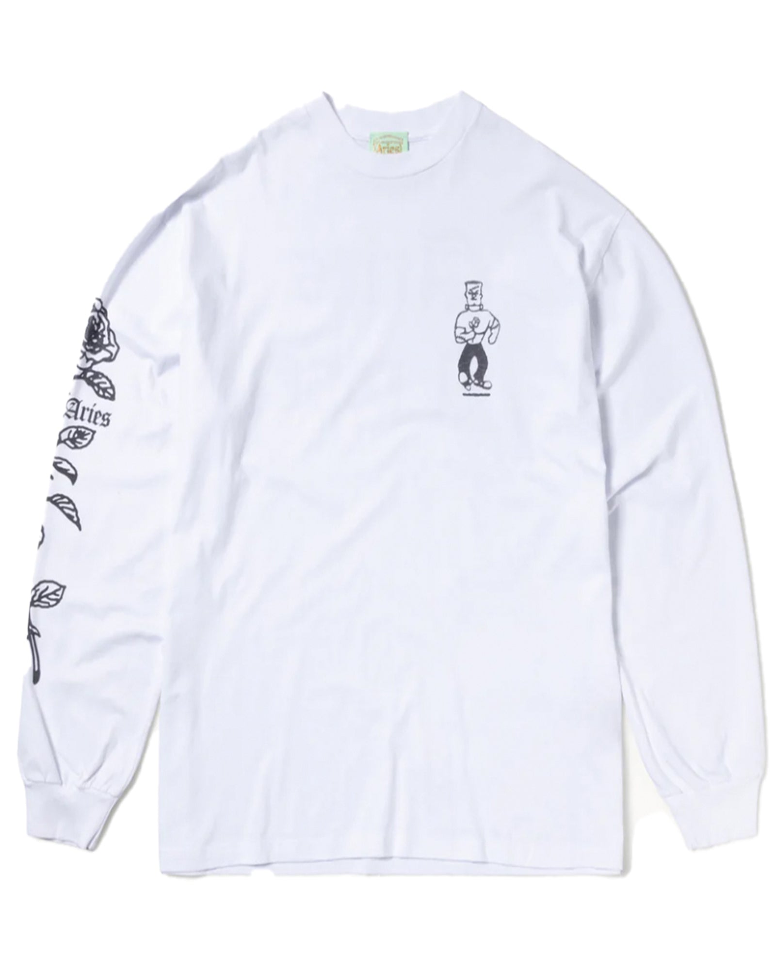 SAINT M×××××× (セントマイケル) AW25 LS TEE/NEW BODY RULES / WHITE
