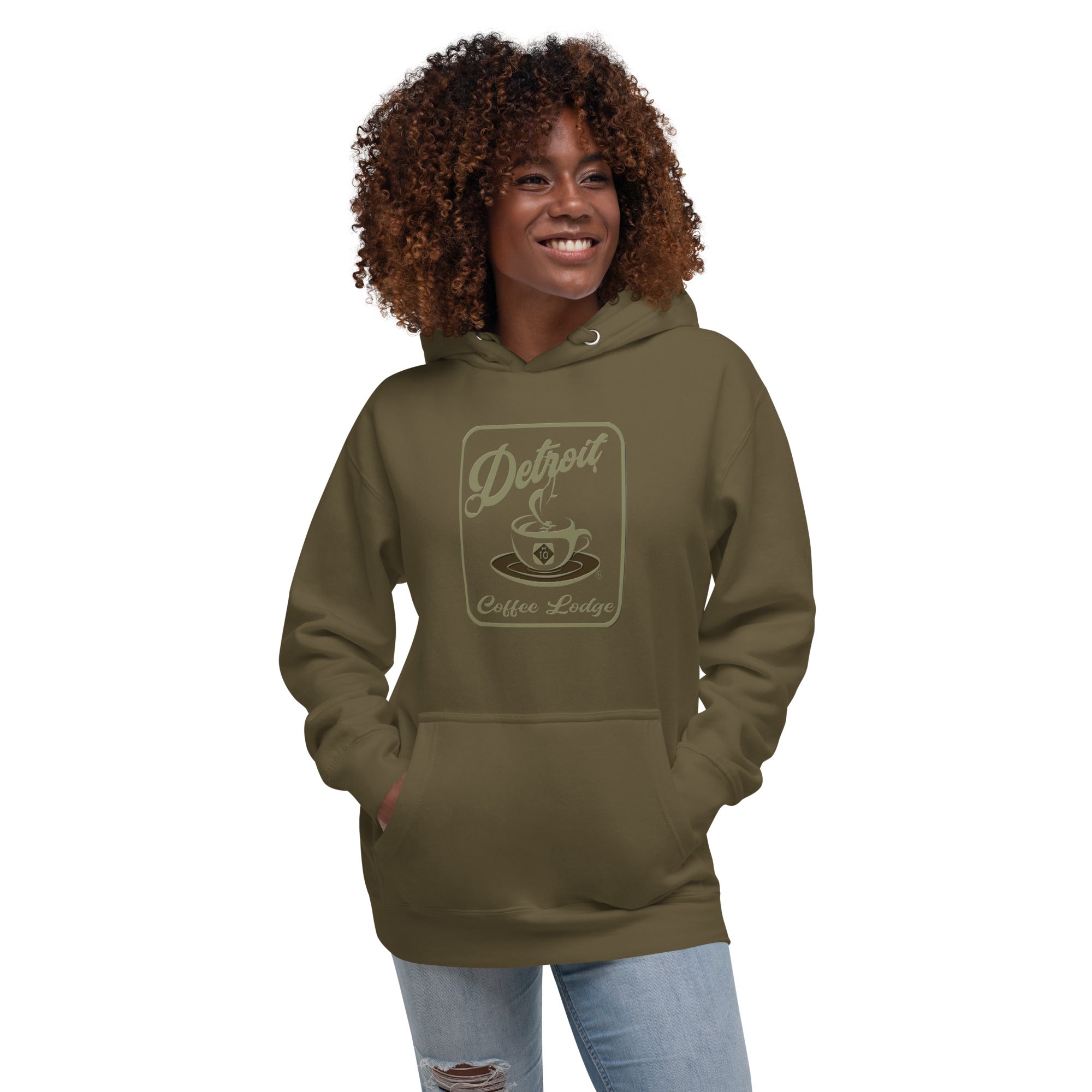 CDL Unisex Hoodie – Detroit Coffee Lodge