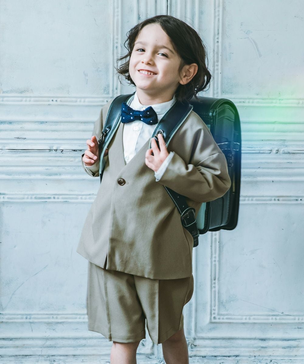 フォーマル ノーカラージャケット セットアップ(ハーフパンツ) | 子供