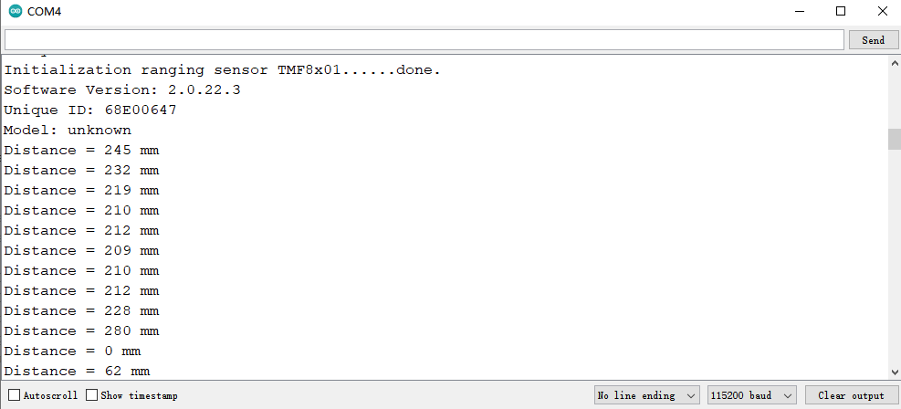 Fermion: TMF8801 ToF Distance Ranging Sensor 20-2500mm Wiki - DFRobot