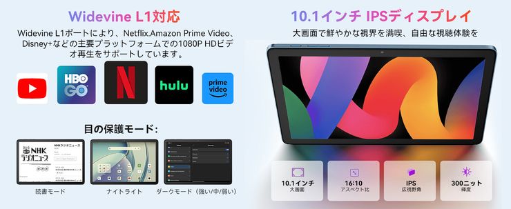 最新Android15タブレット「Blackview Tab60Pro」発売、Amazonにて26