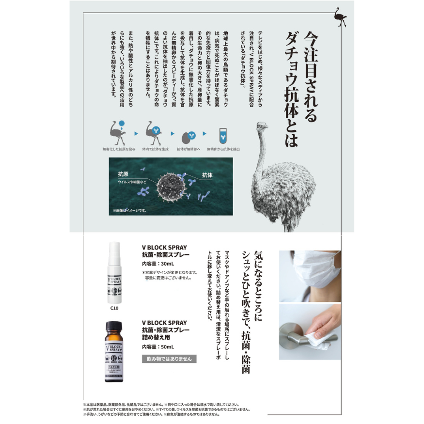 V BLOCK SPRAY(Vブロックスプレー)50ml 詰め替え用 – DD