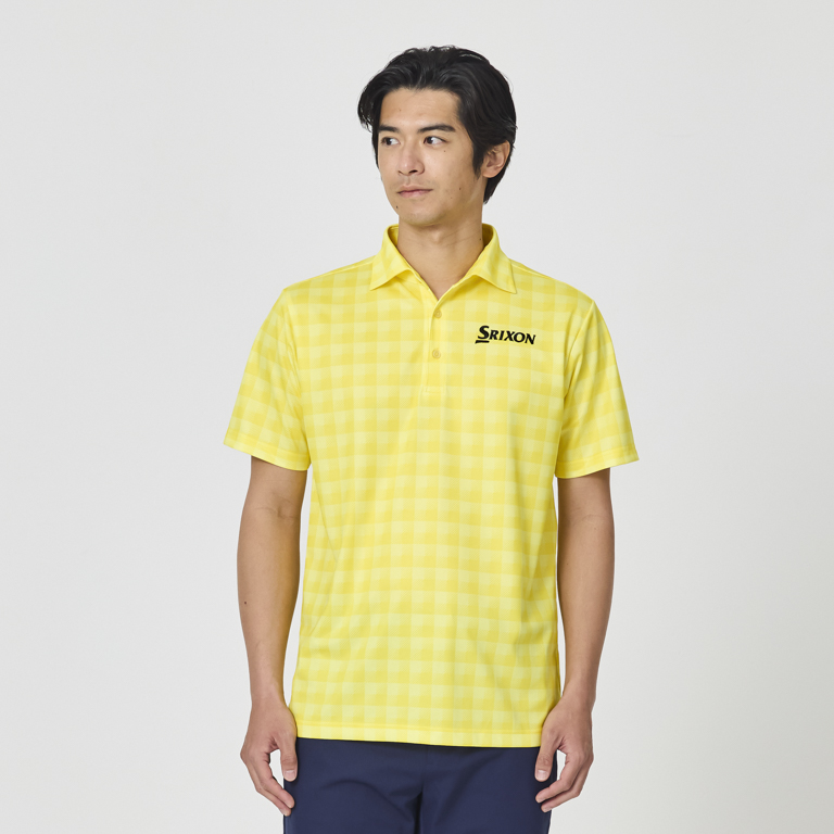 スリクソン チェックプリント半袖シャツ SMS5154M【M.collection】25SS