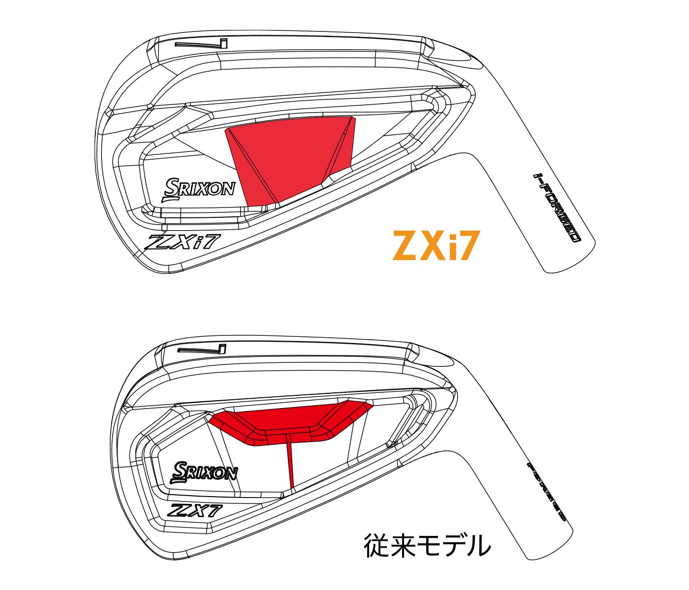 スリクソン ZXi7 アイアン ダイナミックゴールド スチールシャフト 6本