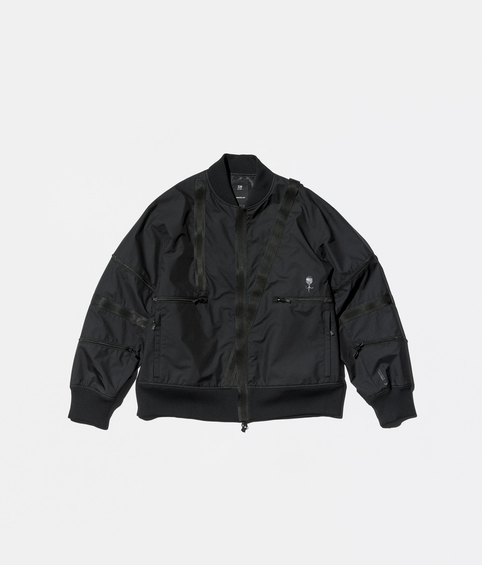 D-VEC×ALMOSTBLACK】WINDSTOPPER BACK FLEECE 3L BLOUSON
