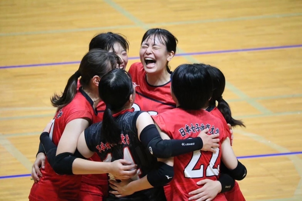 日本女子体育大学バレーボール部を応援！