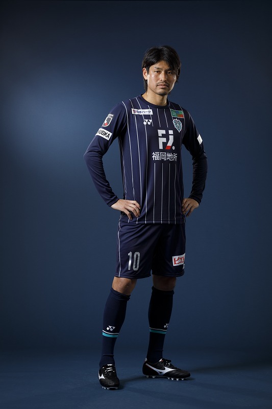 アビスパ福岡】#10 城後 寿選手着用済みサイン入りユニフォーム