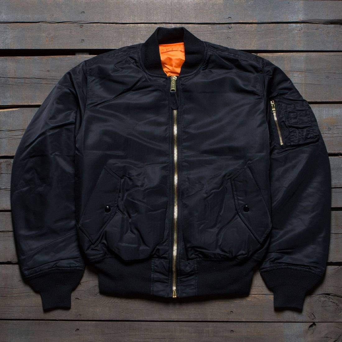 Alpha Industries Men Alpha MA-1 Flight Jacket black