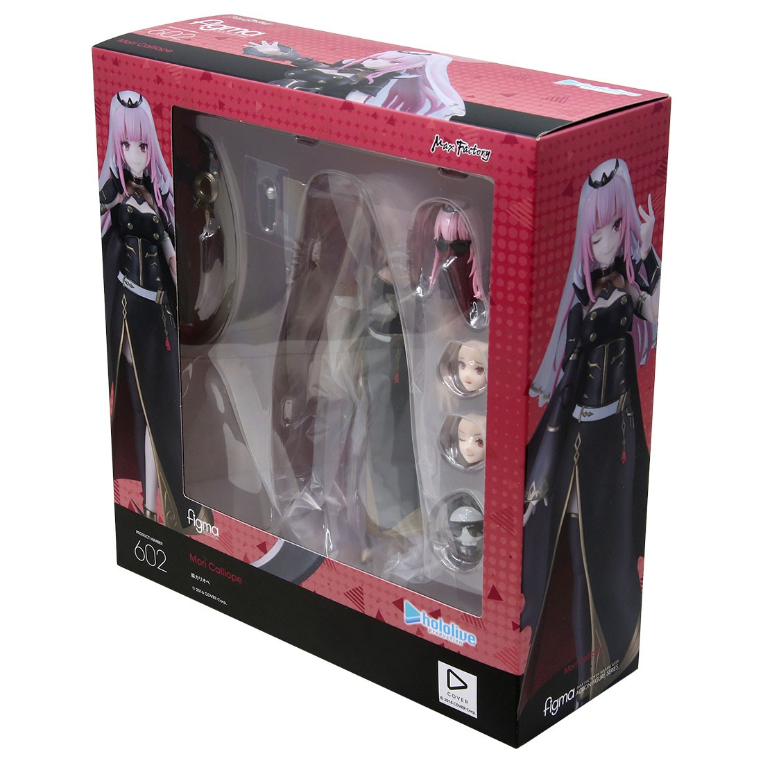Max Factory Figma Hololive Production Mori Calliope Figure black