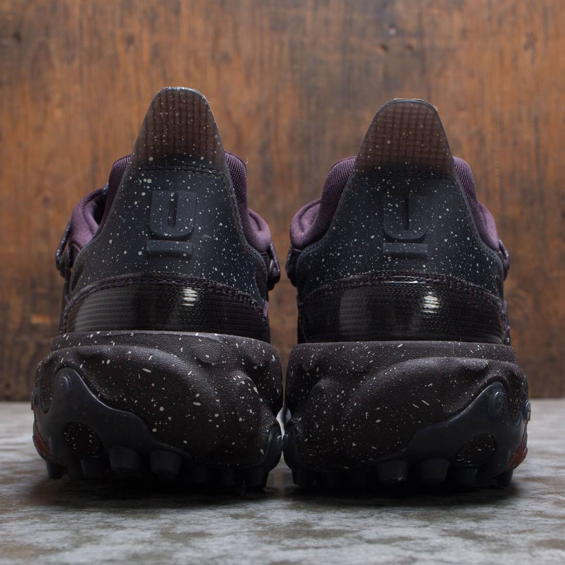 nike men x undercover react presto mahogany white pueblo brown string