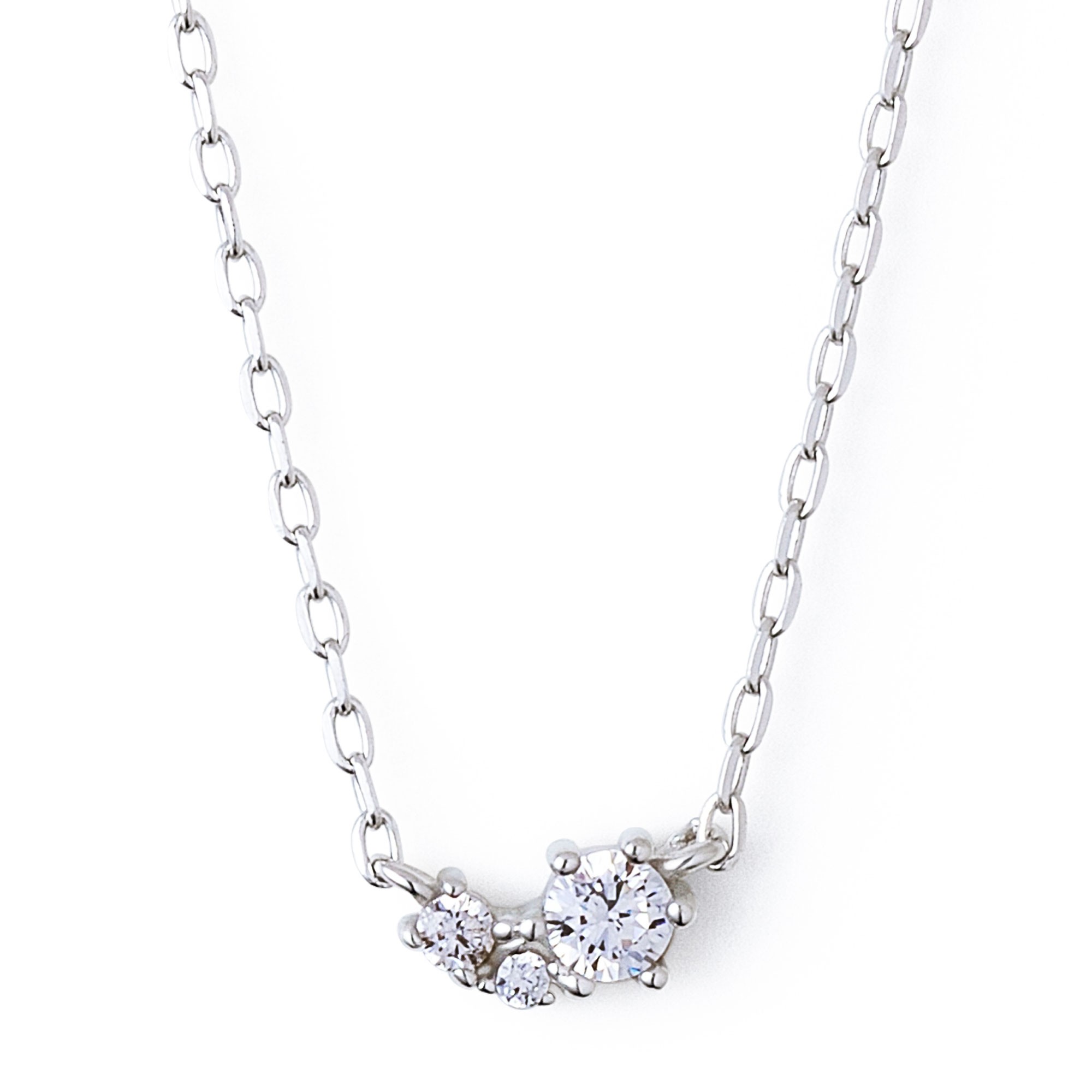 シルバーネックレス SPD1057CZ｜THE KISS（ザ・キッス）公式通販