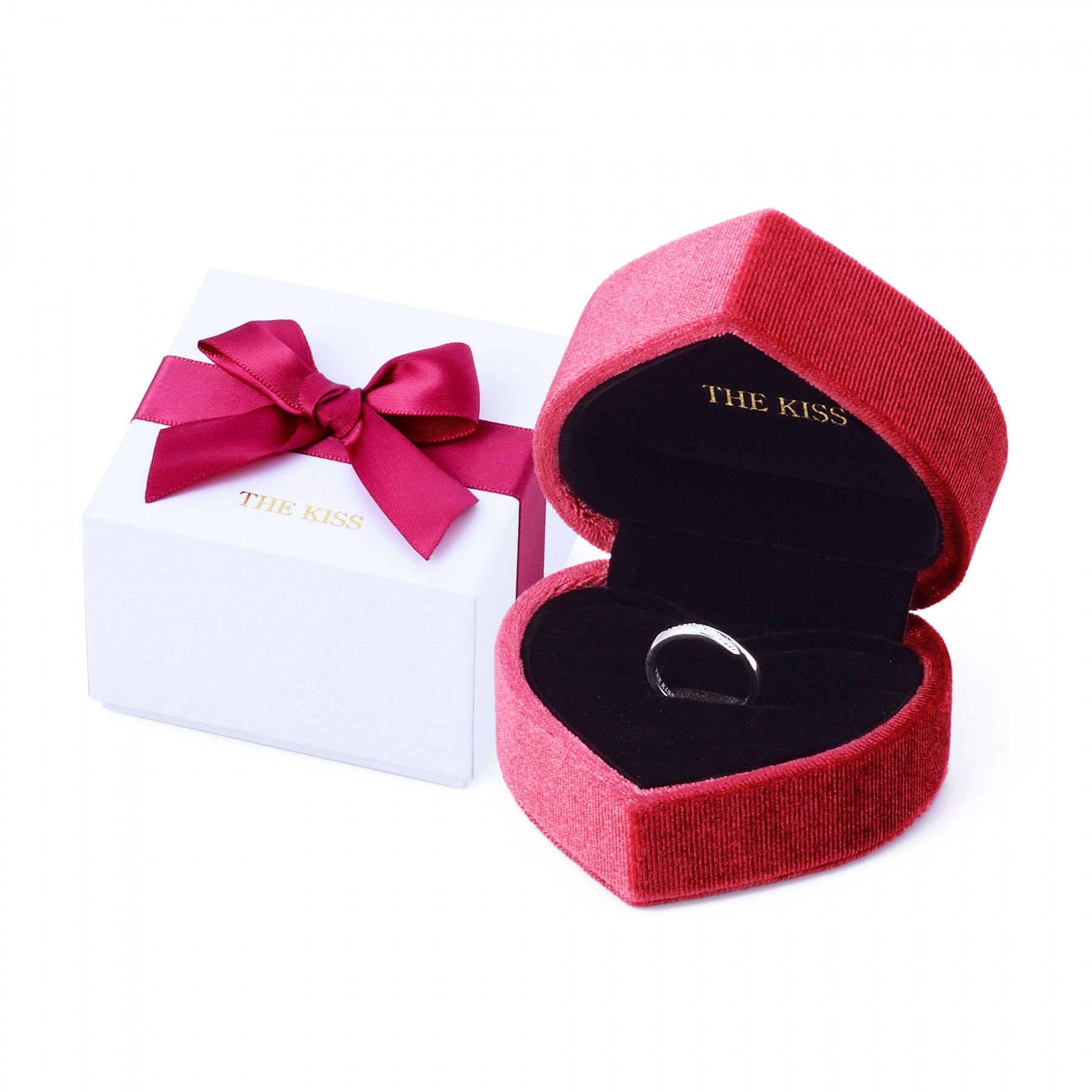 数量限定 ピンク ハート ジュエリーボックス BOX-25-XMAS01PI｜THE