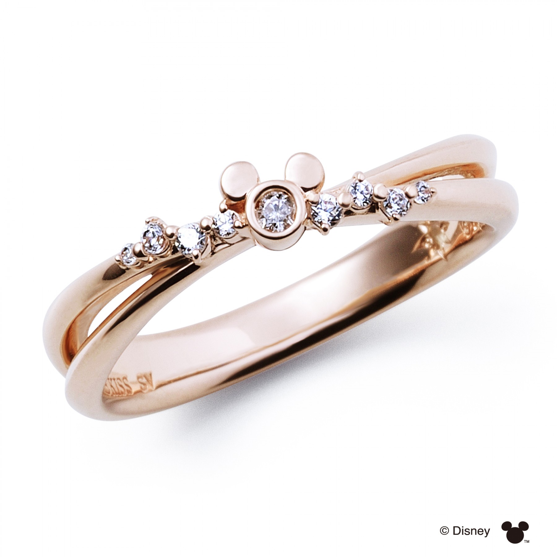 ディズニー ミッキー＆ミニー / シルバーリング DI-SR1508DM｜THE KISS