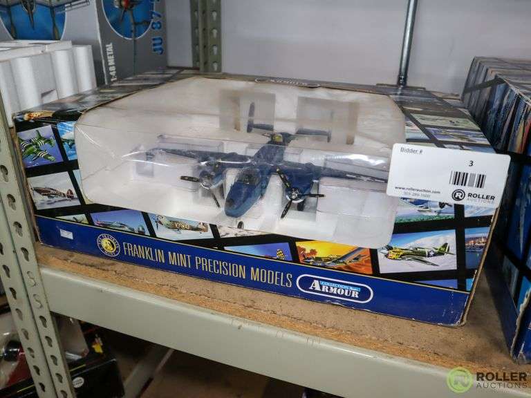 Franklin Mint Armour Collection Precision Model Airplane - Roller