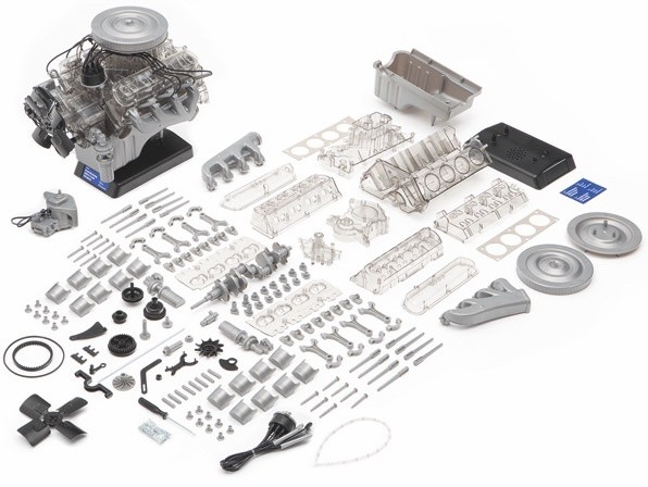 1/3 1965年型 フォード マスタング 289cid V8 エンジン - (株)ビーバー