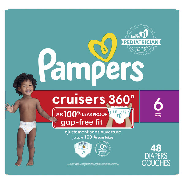Pampers Cruisers 360 sz 6 Super Pack | Products | Lowes Foods To