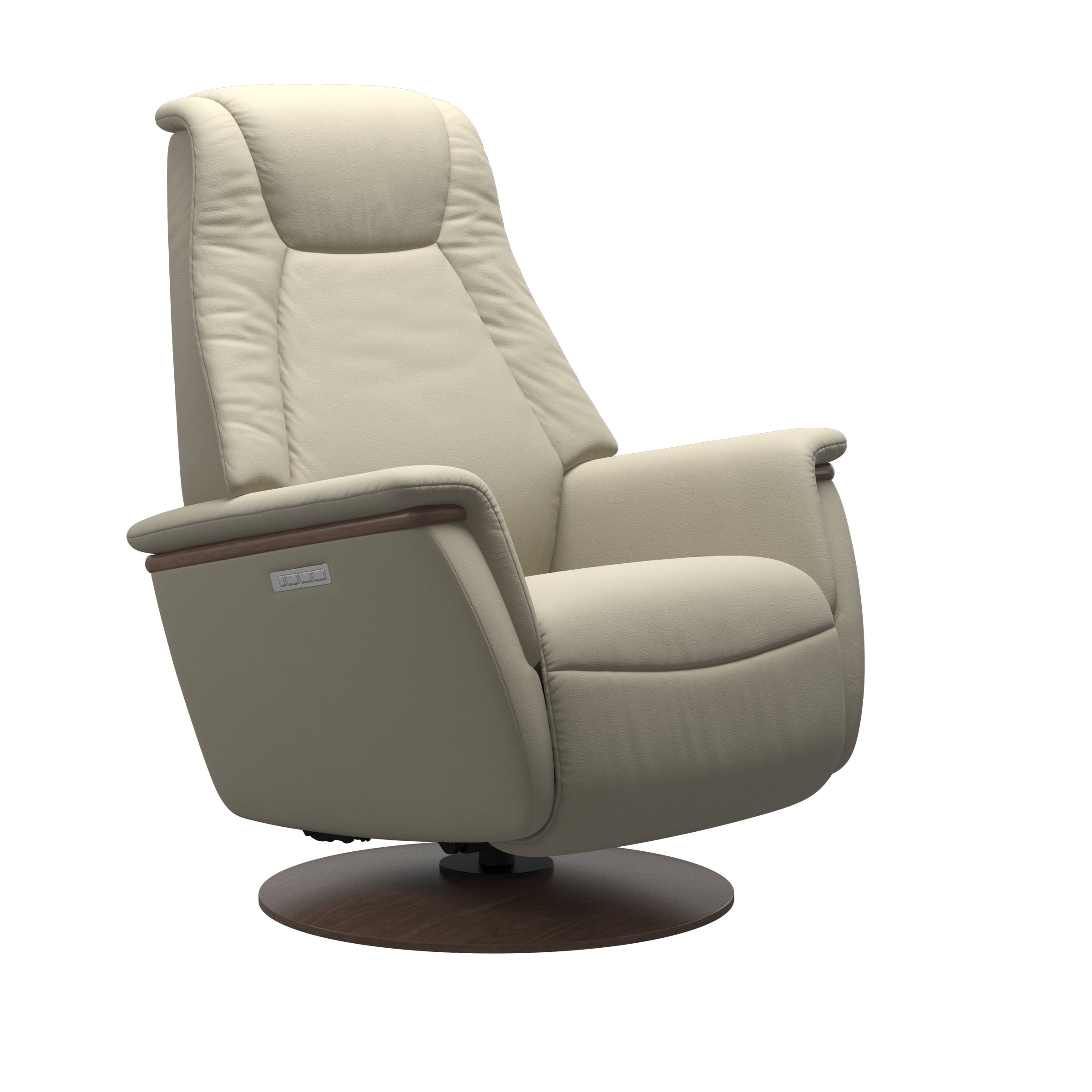 Stressless® Max (M) Power with Moon wood base | Recliners