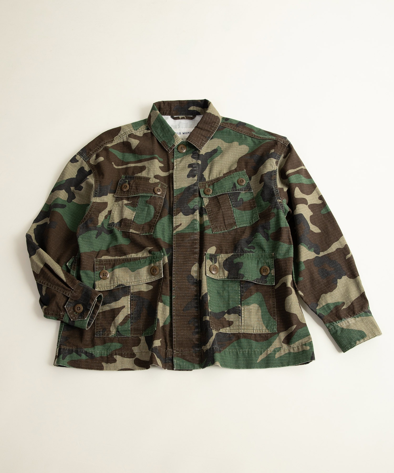 AMBIDEX Store ○カモフラ柄 ミリタリージャケット(F マルチ99): CHILD