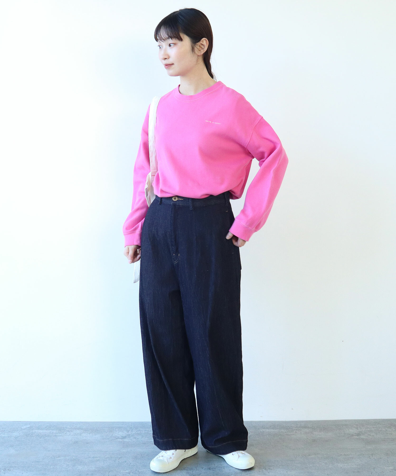 AMBIDEX Store 〇 7.7oz デニム ポワンパンツ(F アオ): bulle de savon