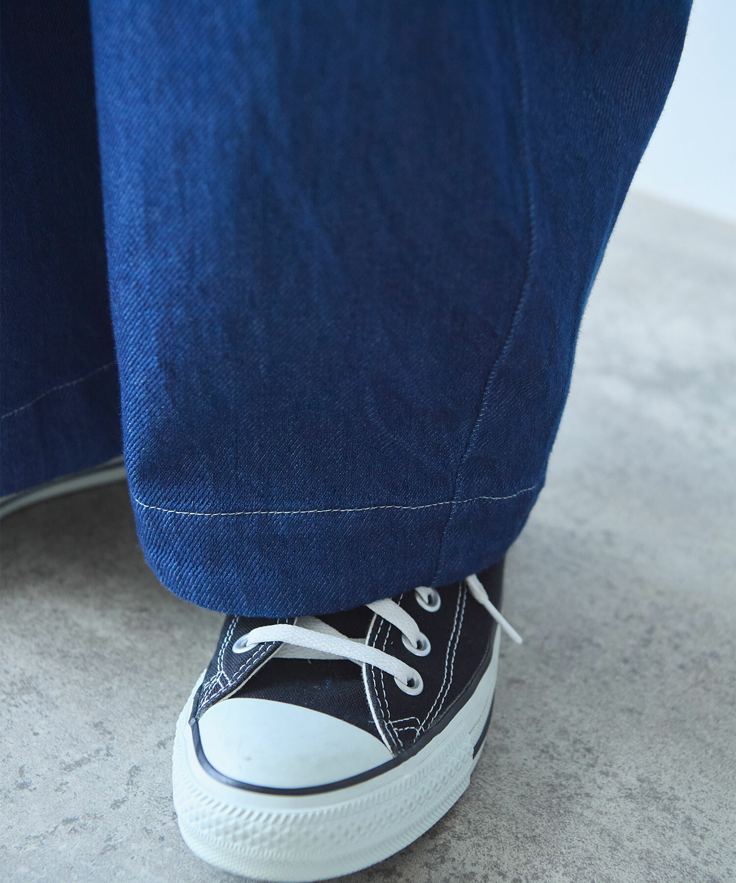 AMBIDEX Store 〇 7.7oz デニム ポワンパンツ(F アオ): bulle de savon